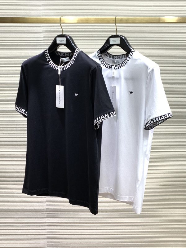 Dior Homme Jieao, 2023 summer new product, available at counters at the same time, original order, simple and fashionable round neck short-sleeved T-shirt, original imported fabric - Image 18