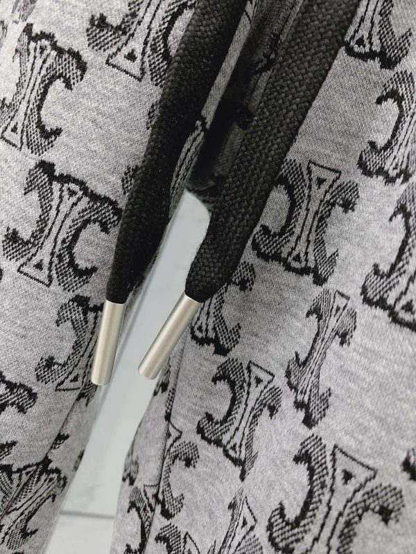 Celine 2023SS spring/summer new product full print casual shorts ?, made of selected high-quality fabrics, excellent comfort, customer-supplied hardware accessories, full print logo printing - Image 4