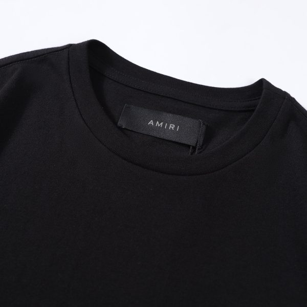 Amiri 23SS new small logo print letter short sleeve Tee - Image 3