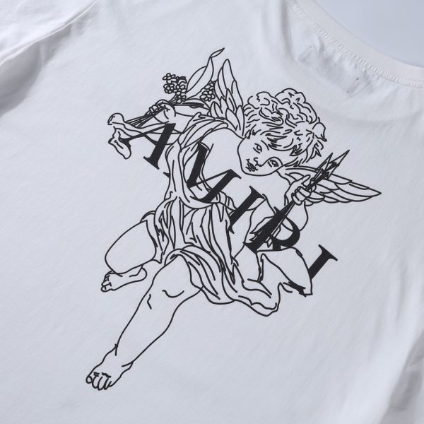 AMIRI 22SS Cupid Angel Print Short Sleeve Tee - Image 6