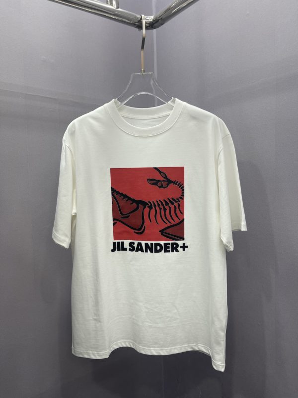 Archeopteryx co-branded jil sander2023 spring and summer new style new special craft three-dimensional design feel super good fabric 300g double yarn 32 weaving men and women same size SMLXL - Image 19