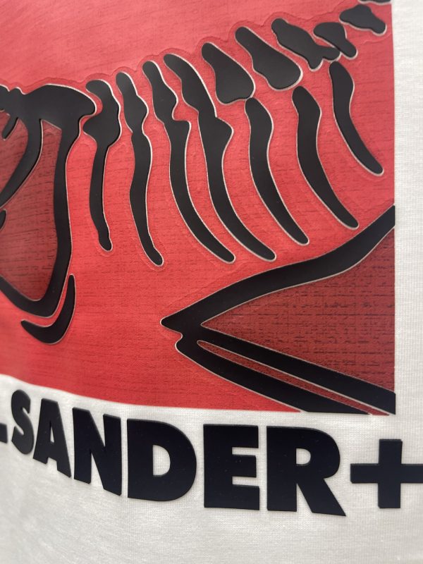 Archeopteryx co-branded jil sander2023 spring and summer new style new special craft three-dimensional design feel super good fabric 300g double yarn 32 weaving men and women same size SMLXL - Image 15