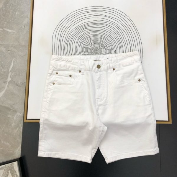 YSL23S summer men's denim cropped pants....100% cotton denim - Image 7