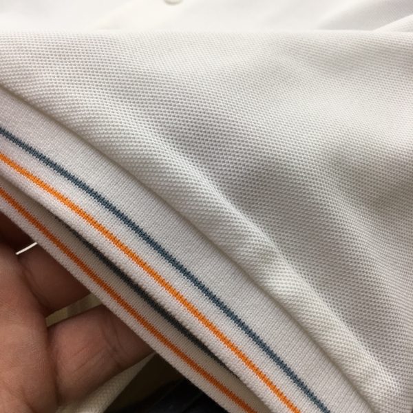 "YsL" ?2023 spring and summer counter fashion short-sleeved mercerized pearl cotton polo polo shirt - Image 8