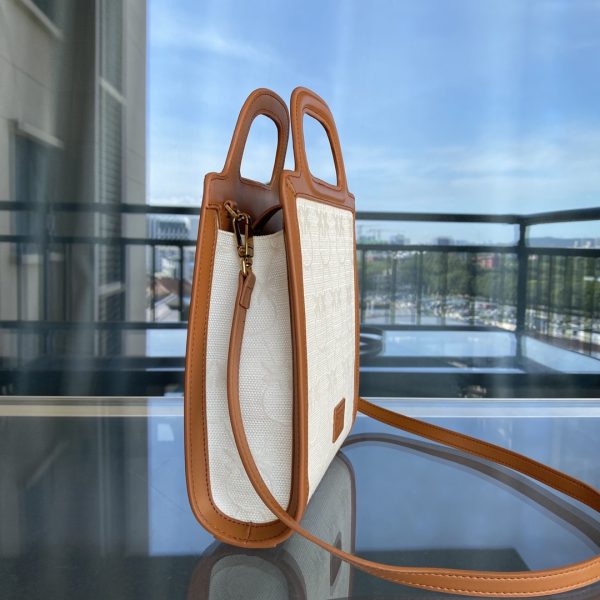 Pinko 2022 Spring And Summer New Fabric Printing Casual Handbag Tote Bag Bird Bag 1P22MVY7V3 B - Image 5