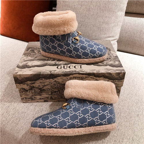 gucci wool boots