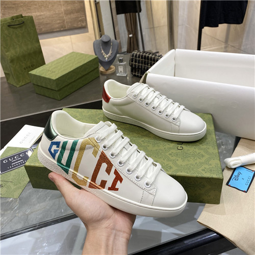 womens gucci white leather sneakers