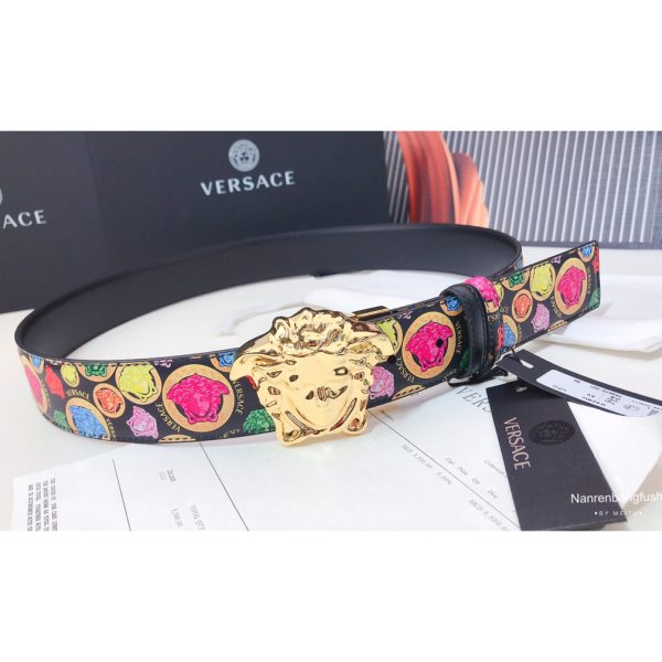 Versace Medusa Print 40 MM Belt