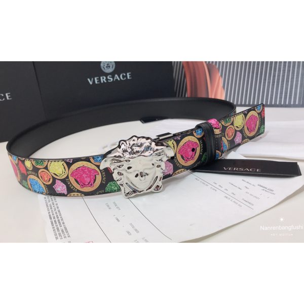 Versace Medusa Print 40 MM Belt