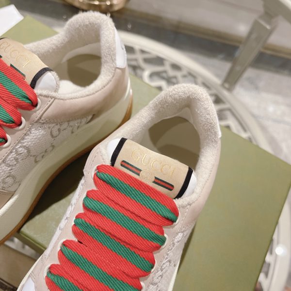 Gucci’s latest chubby thick-soled dirty shoes couple casual shoes 6cm height increasing shoes D - Image 7