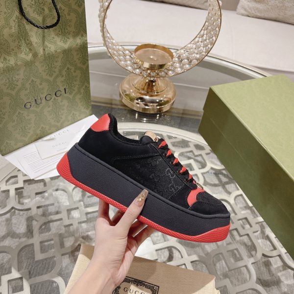 Gucci’s latest chubby thick-soled dirty shoes couple casual shoes 6cm height increasing shoes F - Image 4