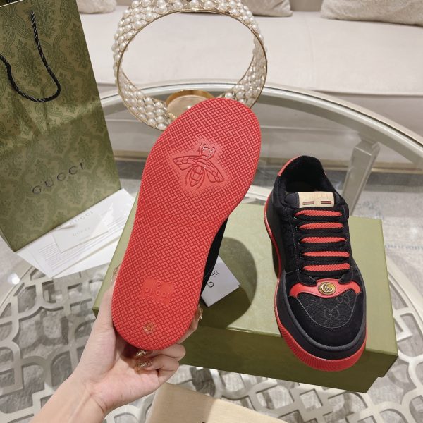 Gucci’s latest chubby thick-soled dirty shoes couple casual shoes 6cm height increasing shoes F - Image 8