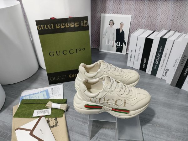 High version of Gucci dad shoes for couples C - Image 4