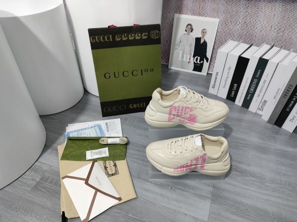 High version of Gucci dad shoes for couple G