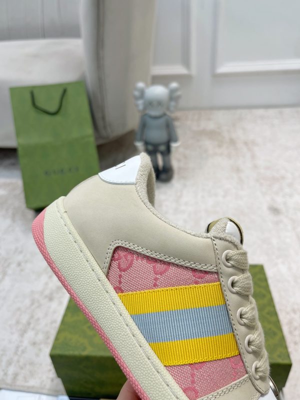 Newly upgraded Gucci dirty shoes for couples GG series distressed and casual - Image 9