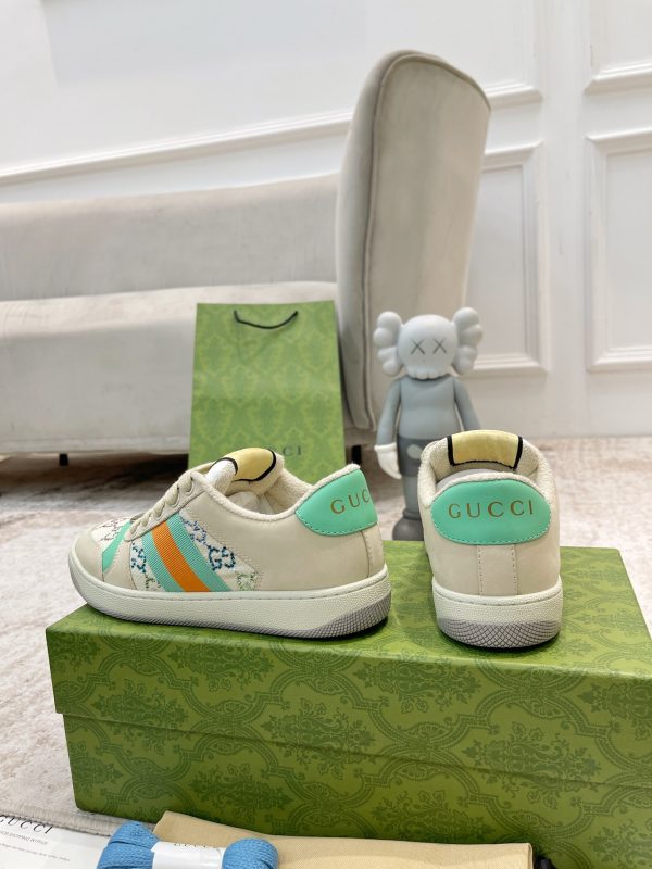 Newly upgraded Gucci dirty shoes for couples GG series distressed and casual D - Image 5