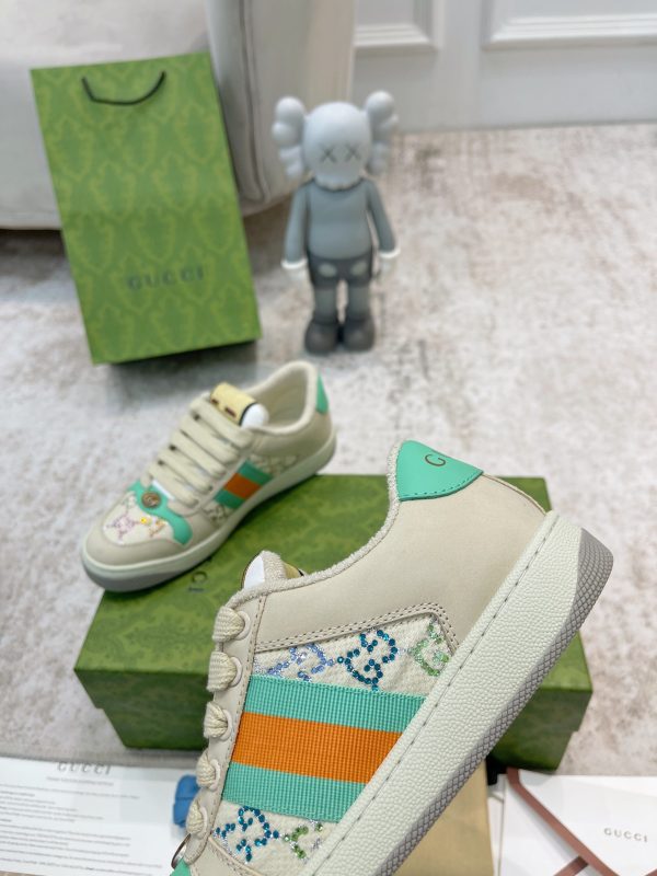 Newly upgraded Gucci dirty shoes for couples GG series distressed and casual D - Image 8