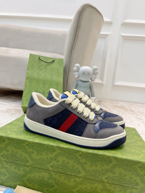 Newly upgraded Gucci dirty shoes for couples GG series distressed and casual E - Image 2
