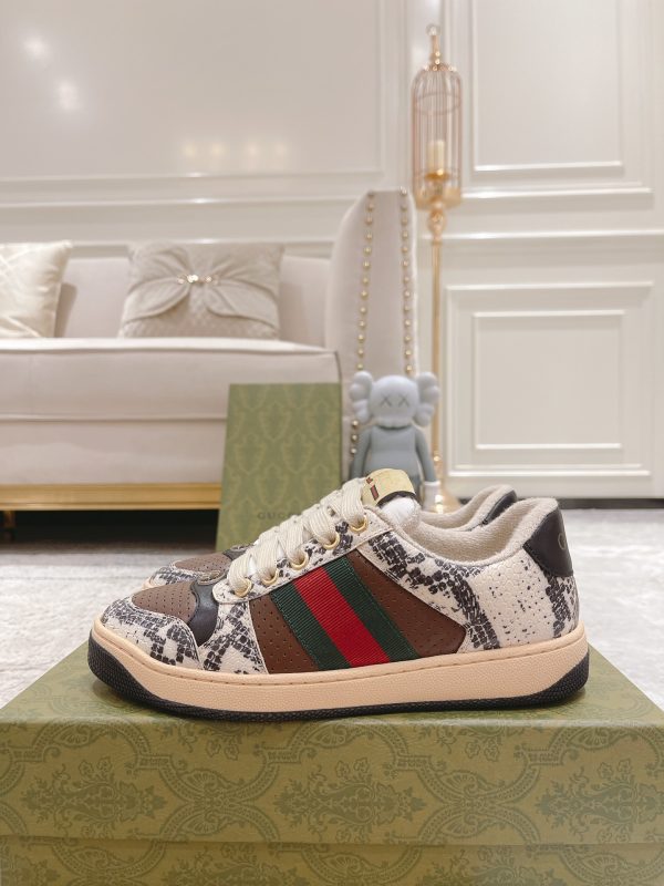 Newly upgraded Gucci dirty shoes for couples GG series distressed and casual U - Image 4