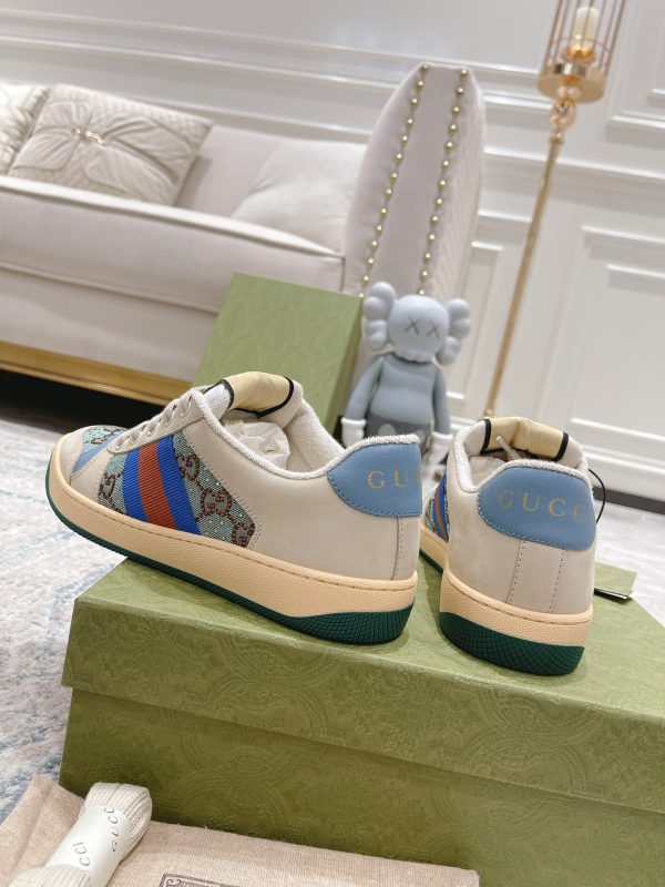 Newly upgraded Gucci dirty shoes for couples GG series distressed and casual V - Image 5