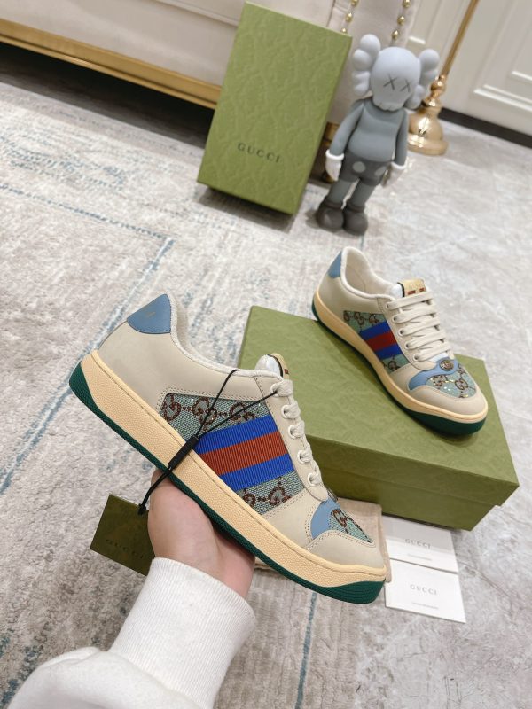 Newly upgraded Gucci dirty shoes for couples GG series distressed and casual V - Image 7