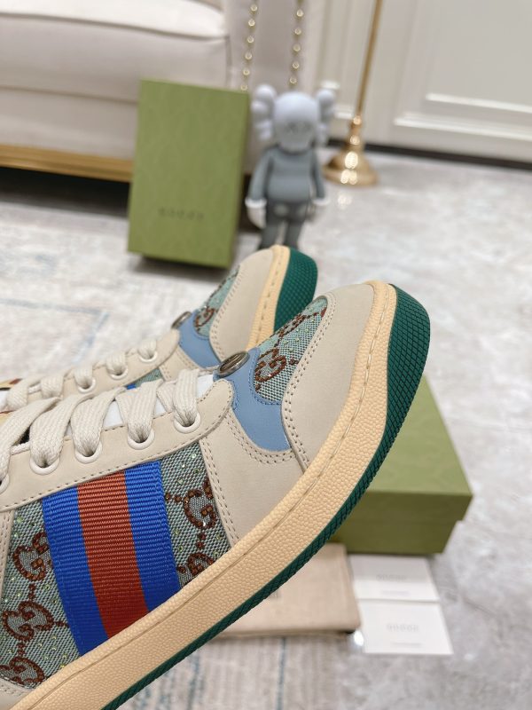 Newly upgraded Gucci dirty shoes for couples GG series distressed and casual V - Image 8