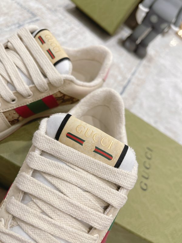 Newly upgraded Gucci dirty shoes for couples GG series distressed and casual w - Image 10