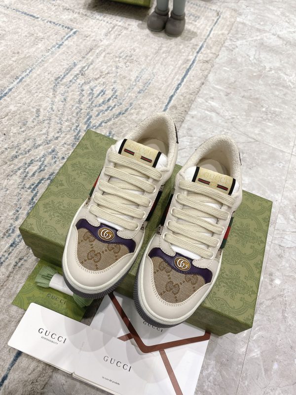 Newly upgraded Gucci dirty shoes for couples GG series distressed and casual z - Image 10