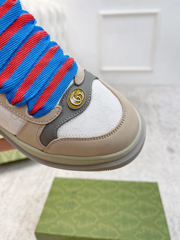 Newly upgraded Gucci dirty shoes for couples GG series distressed and casual Gucci C - Image 8