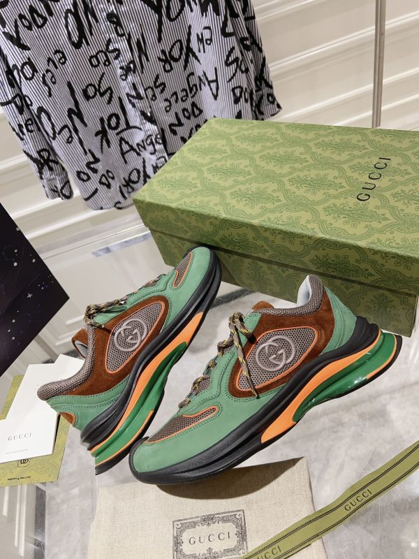 Gucci 2023ss new RUN series couple casual sports shoes running shoes dad shoes C - Image 4