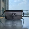 PINKO 2022 Spring/Summer POCKET LOVE Ms. Messenger Shoulder Bag Classic Leather Bird Handbag Swallow Bag