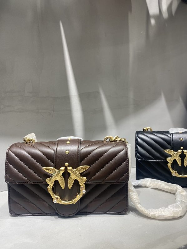 Pinko Autumn And Winter New Products - Diamond Pearl Buckle Series A