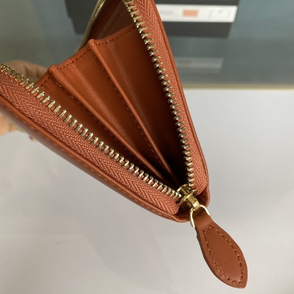 Pinko Wallet Women’s Long Section 2021 New Trendy Fashion Leather Clutch Large Capacity Zipper Coin Purse Card Holder A - Image 5