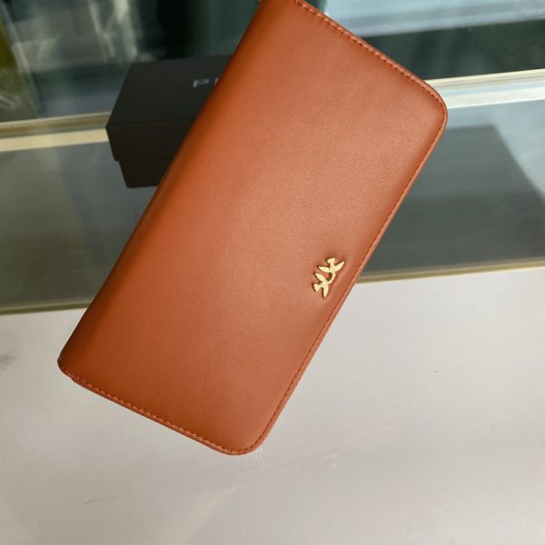 Pinko Wallet Women’s Long Section 2021 New Trendy Fashion Leather Clutch Large Capacity Zipper Coin Purse Card Holder A - Image 10