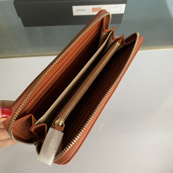 Pinko Wallet Women’s Long Section 2021 New Trendy Fashion Leather Clutch Large Capacity Zipper Coin Purse Card Holder A - Image 16