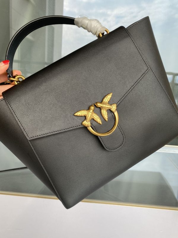 Pinko Swallow Bag Autumn and Winter New Portable Shoulder Messenger Bag B - Image 5