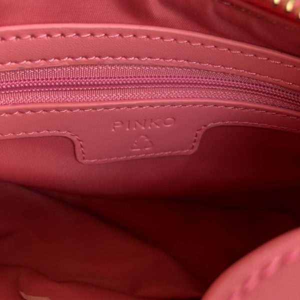 PINKO autumn and winter half-moon portable underarm crossbody bag 1P22FDY7K3 G - Image 8