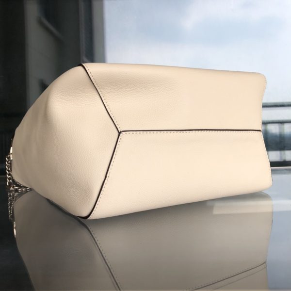 Pinko Quality Control Swallow Bag New Top Layer Cowhide Double Shoulder Strap Capacity Super Large A - Image 7