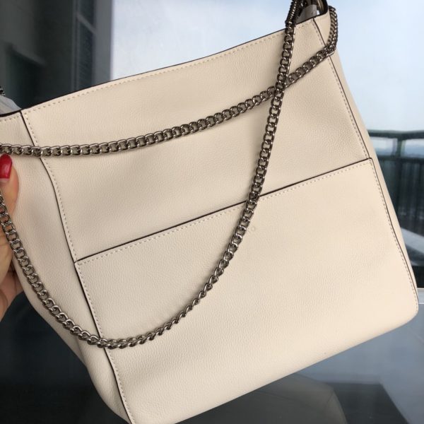 Pinko Quality Control Swallow Bag New Top Layer Cowhide Double Shoulder Strap Capacity Super Large A - Image 8