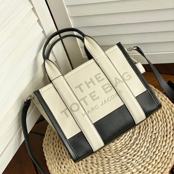 Marc Jacobs Shopping Tote Bag Black And White - Image 3