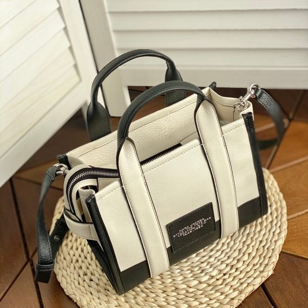 Marc Jacobs Shopping Tote Bag Black And White - Image 4