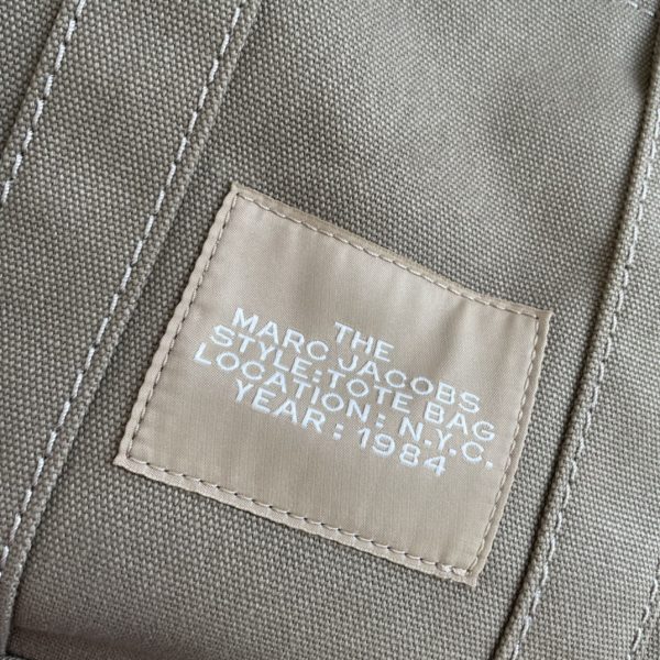 Marc Jacobs Canvas Shopping Bag New Style With Long Shoulder Strap Detachable Adjustable Fashion Simple Dust Bag A - Image 7