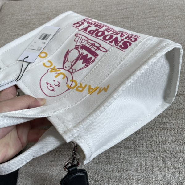 Marc Jacobs Canvas Shopping Bag New Style With Long Shoulder Strap Detachable Adjustable Fashion Simple Dust Bag C - Image 6