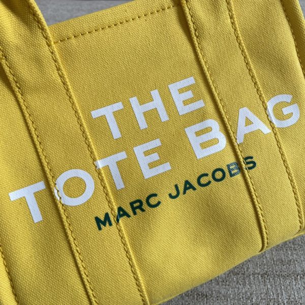 Marc Jacobs Canvas Shopping Bag New Style With Long Shoulder Strap Detachable Adjustable Fashion Simple Dust Bag D - Image 5
