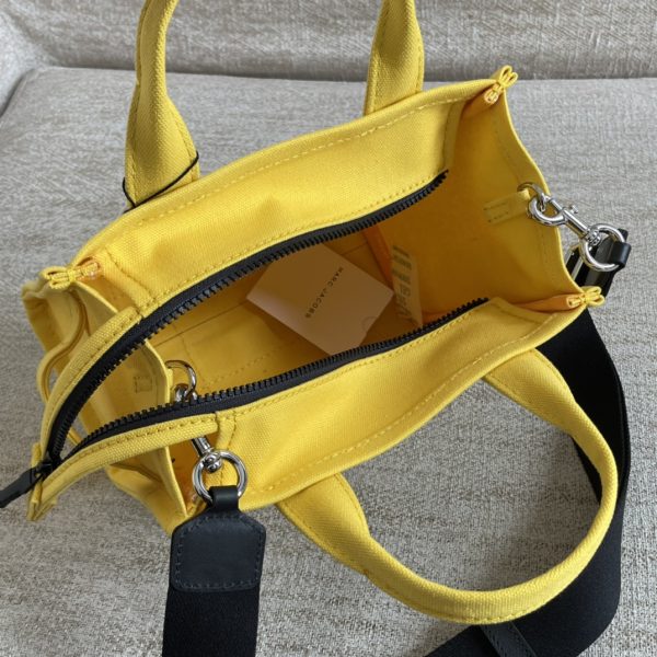 Marc Jacobs Canvas Shopping Bag New Style With Long Shoulder Strap Detachable Adjustable Fashion Simple Dust Bag D - Image 8