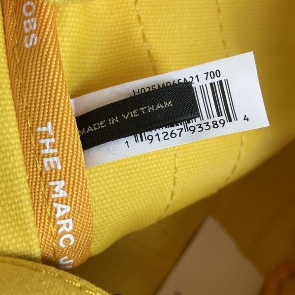 Marc Jacobs Canvas Shopping Bag New Style With Long Shoulder Strap Detachable Adjustable Fashion Simple Dust Bag D - Image 9