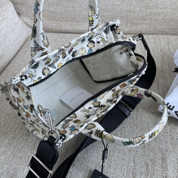 Marc Jacobs Canvas Shopping Bag New Style With Long Shoulder Strap Detachable Adjustable Fashion Simple Dust Bag E - Image 8