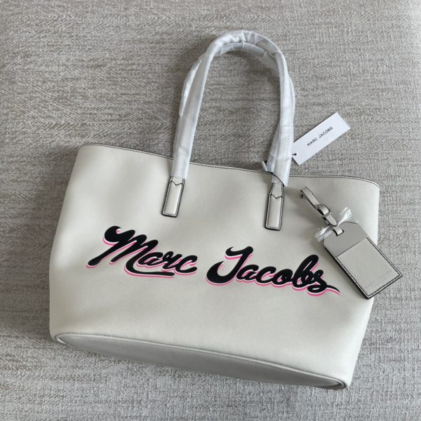 Marc Jacobs Vegetable Basket Saffiano Leather Handheld Shoulder Bag Dust Bag