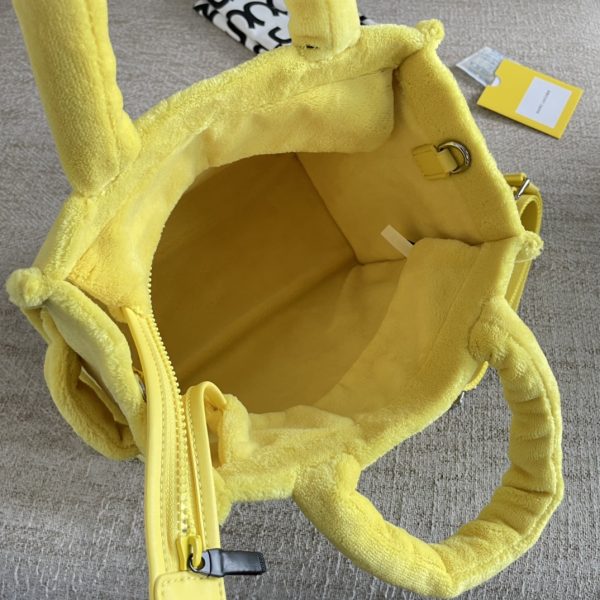 Marc Jacobs Tote Bag Autumn And Winter New Towel Bag Feels Soft And Comfortable With Long Shoulder Strap Detachable Adjustable Dust Bag Yellow - Image 8