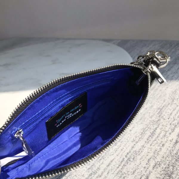 Marc Jacobs Devon Charm Purse Letter Chain Armpit Bag Shoulder! The Shoulder Strap Can Be Detached To Make A Necklace Black - Image 8